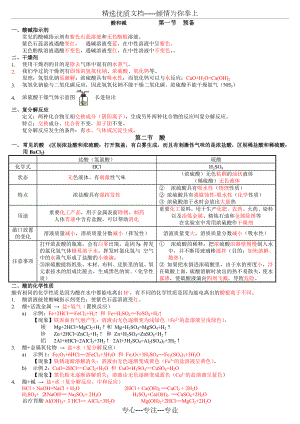 九年级化学第十单元十一十二单元知识点.doc