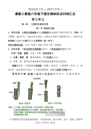 人教版八年级生物下册知识点归纳汇总1.doc