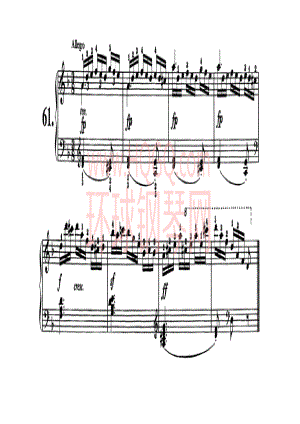 车尔尼821钢琴八小节练习曲160首 钢琴谱_60.docx