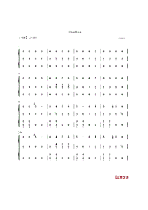 Cradles钢琴简谱 钢琴谱.docx