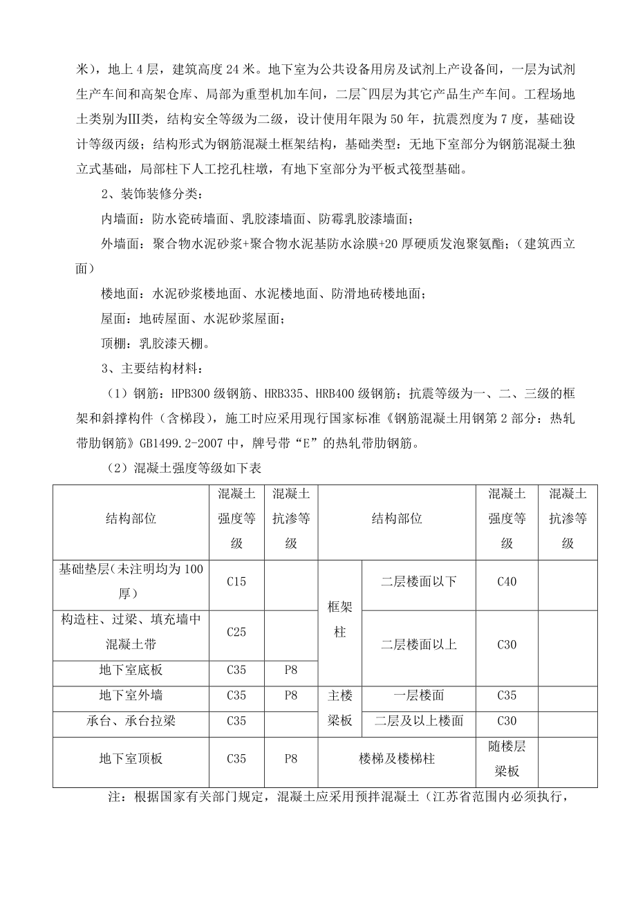 南京迈瑞研发生产基地2号厂房南栋施工组织设计.doc_第2页