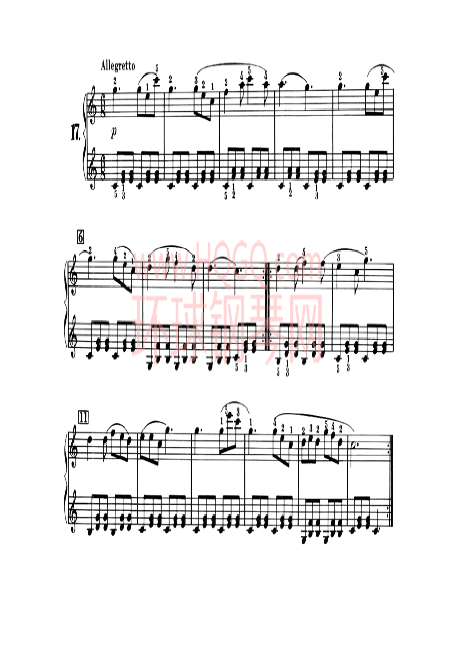车尔尼823青年钢琴家练习曲 钢琴谱_24.docx_第1页