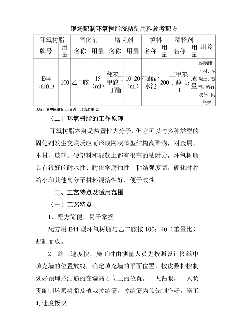 环氧树脂植栽拉结筋施工方法.doc_第3页