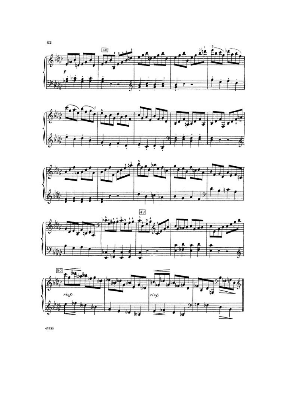 首小调练习曲 12 Etudes in All Minor Keys Op.39 钢琴谱_1.docx_第2页