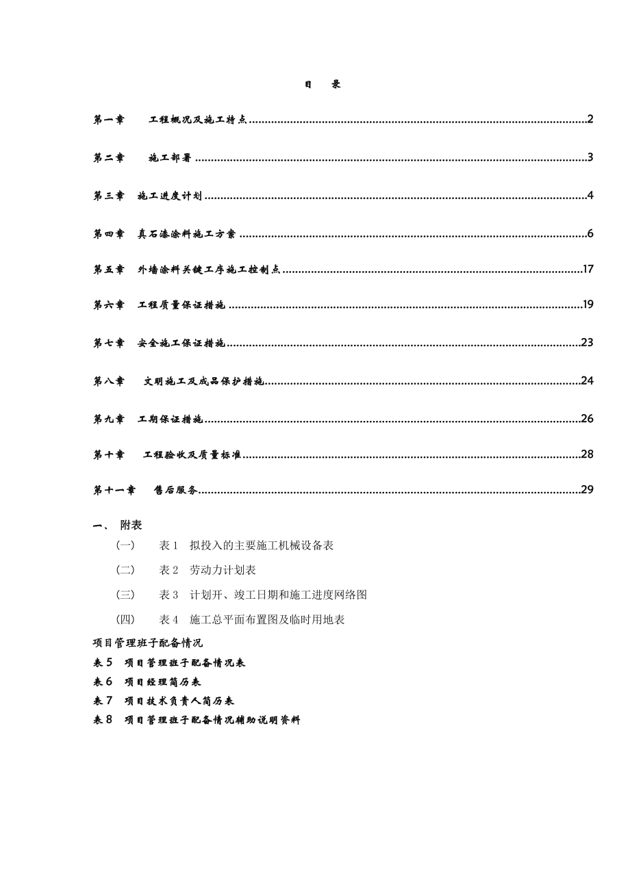 办公楼外墙涂料施工组织设计.doc_第1页