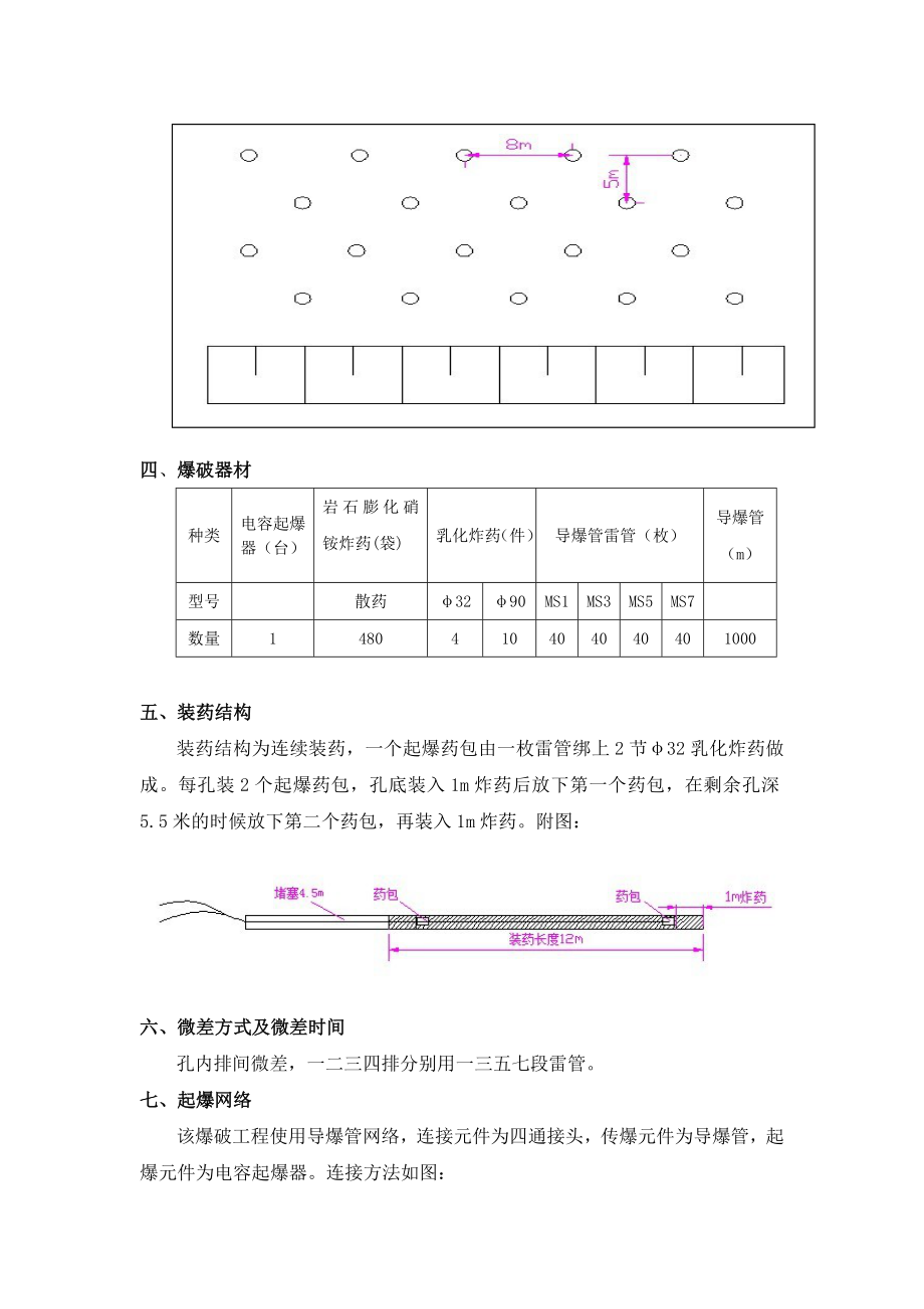 泰安水泥厂石灰石矿山露天中深孔爆破设计与施工组织1.doc_第3页