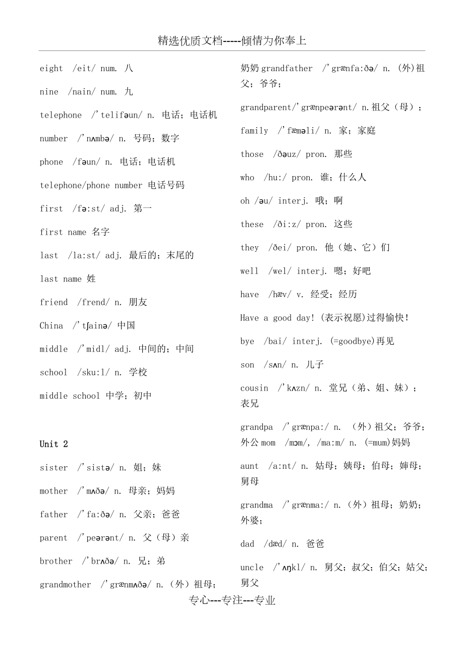 人教版初中英语单词全册.doc_第3页