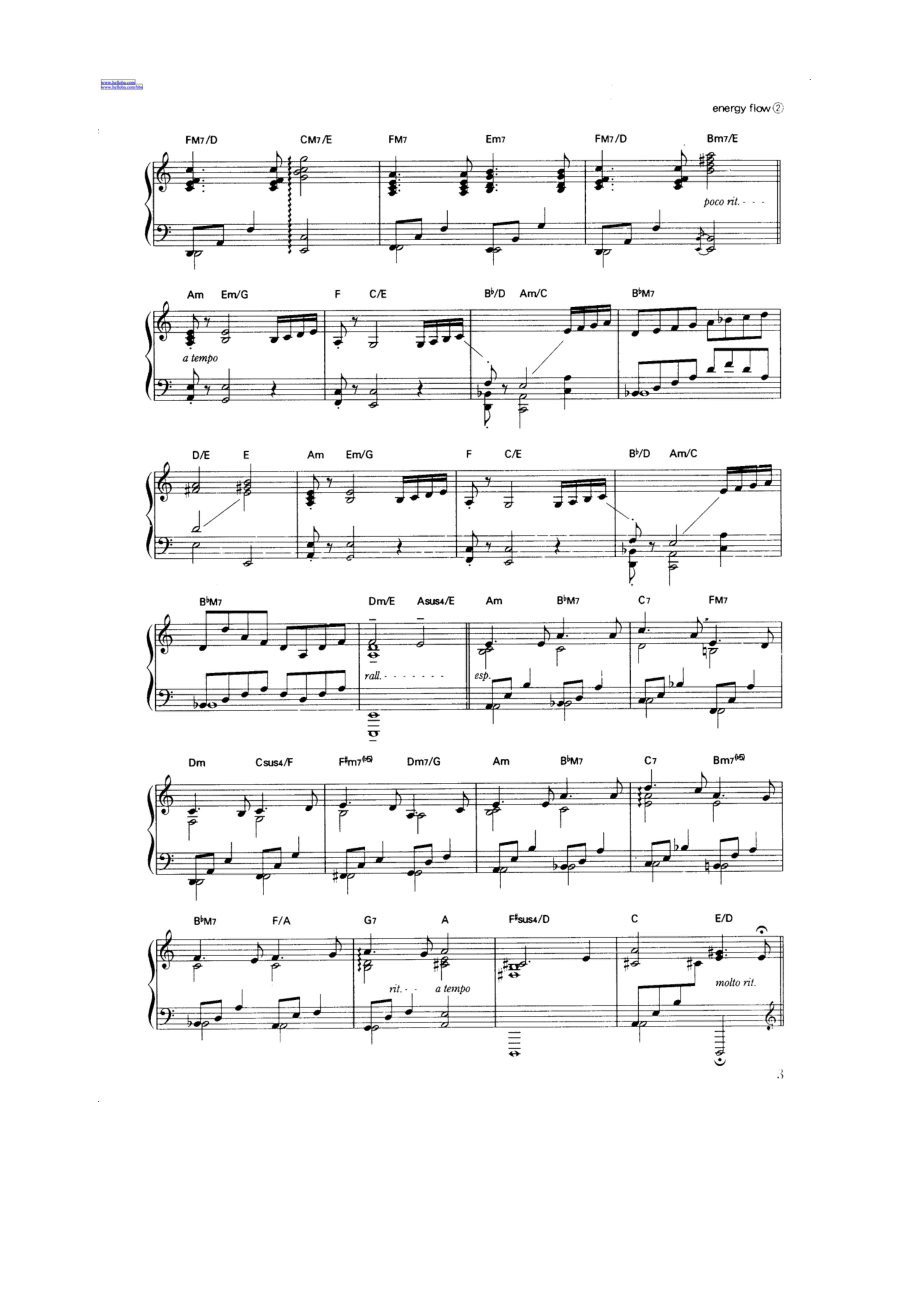 原版坂本龙一7首精选钢琴谱钢琴谱3.docx_第2页