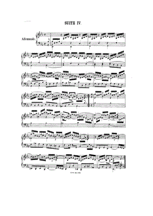 法国组曲 French Suites BWV 812 钢琴谱_5.docx