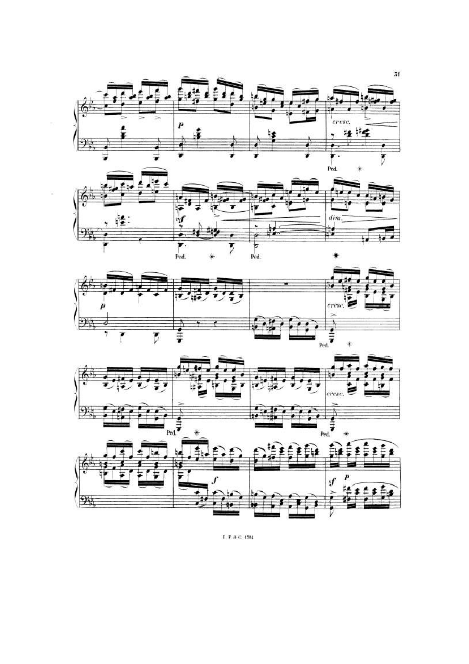 音乐会练习曲 Etudes de concert Op.35 钢琴谱.docx_第2页