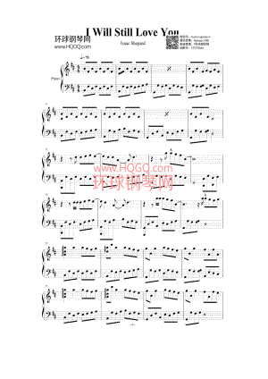 I Will Still Love You钢琴谱 钢琴谱.docx