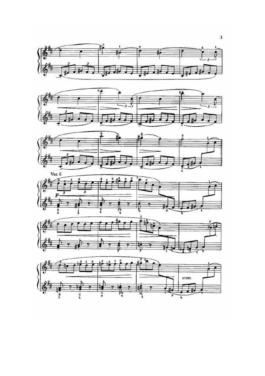 简易变奏曲集 Easy Variations Op.40 钢琴谱.docx_第3页