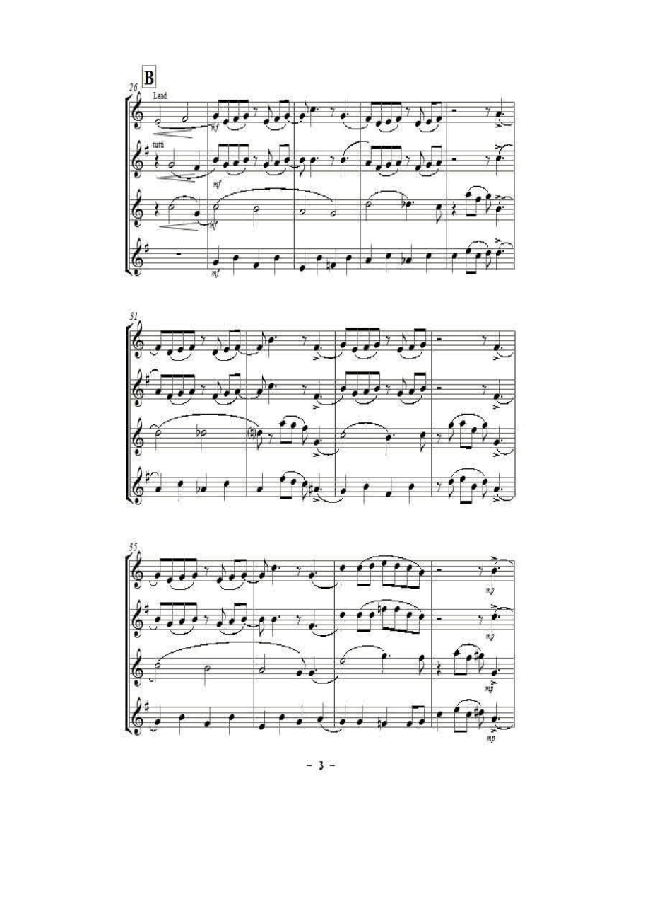 Yellow Jazz 萨克斯谱.docx_第3页