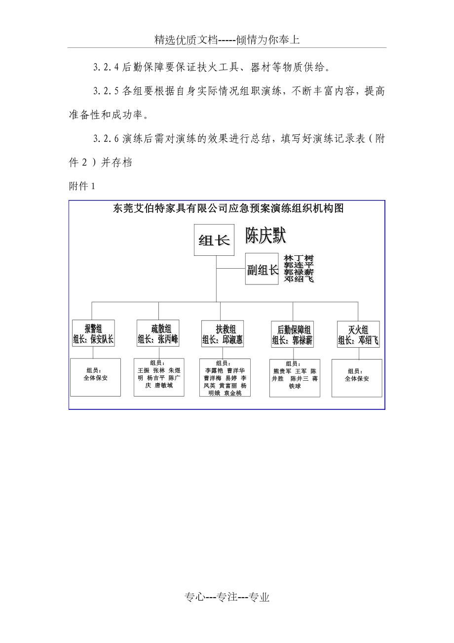 家具行业安全生产事故应急预案及演练.doc_第3页