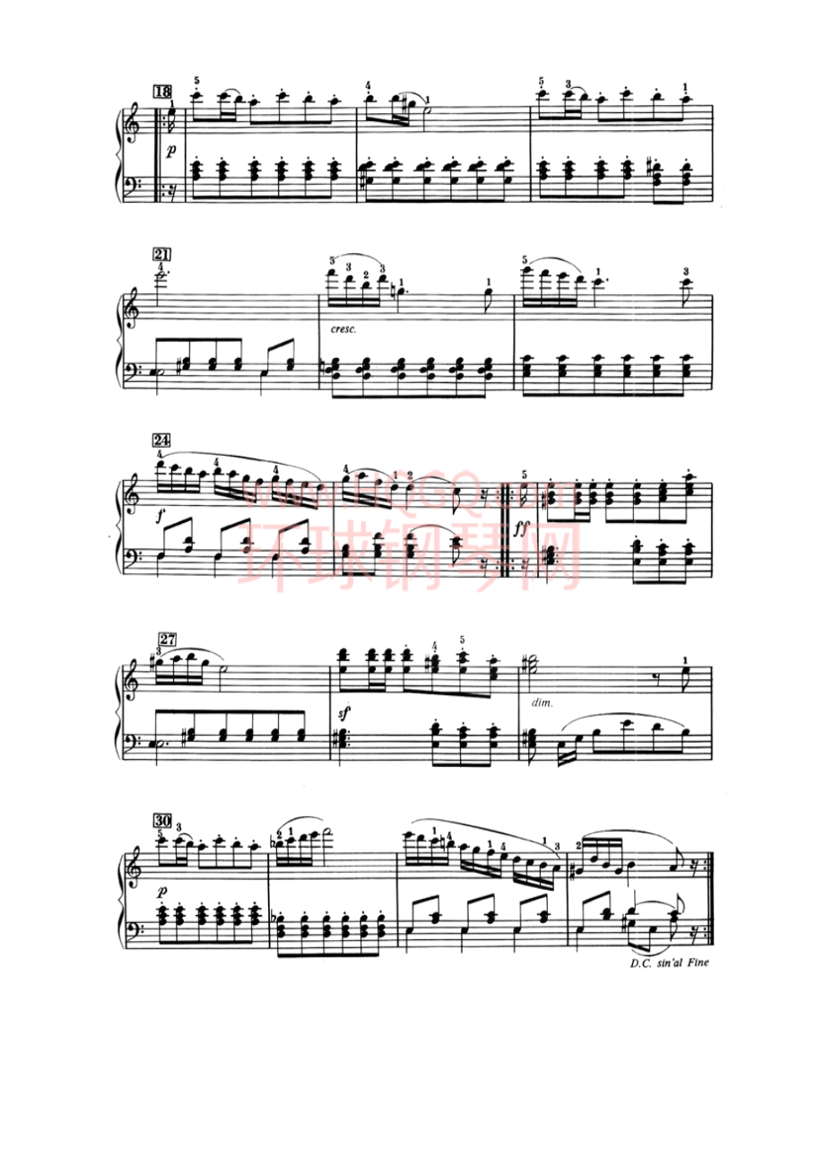 车尔尼823青年钢琴家练习曲 钢琴谱_1.docx_第2页