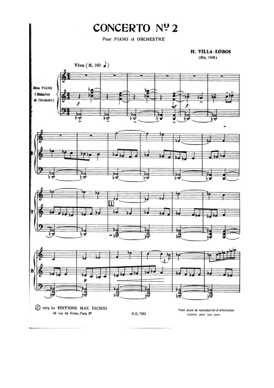 第二钢琴协奏曲 Piano Concerto No.2 钢琴谱.docx_第2页