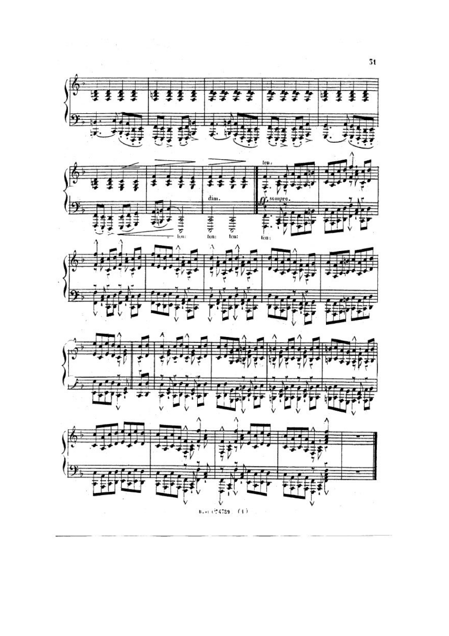 首大调练习曲 12 Etudes in All Major Keys Op.35 钢琴谱_2.docx_第2页