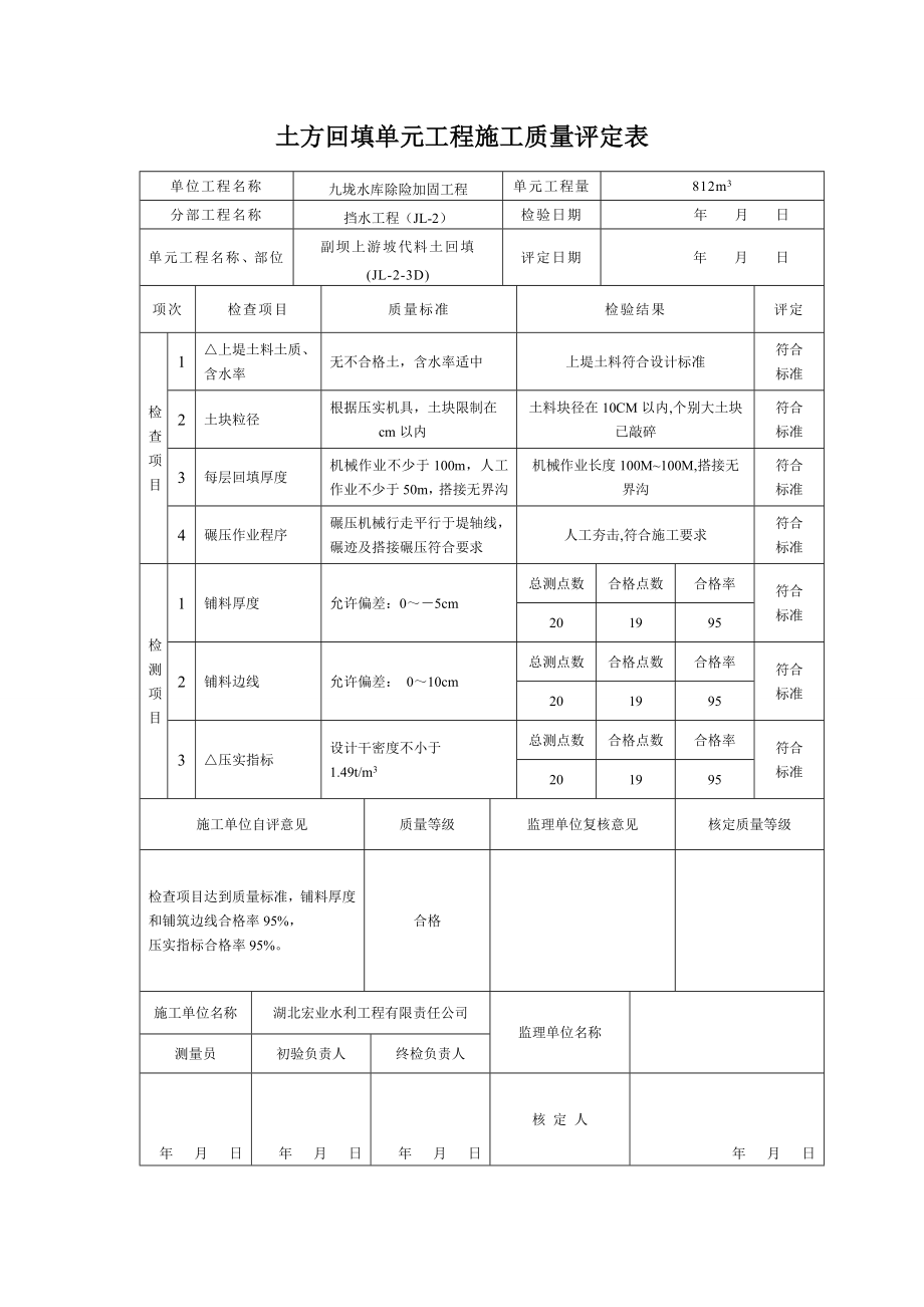 土方回填质量评定表.doc_第2页