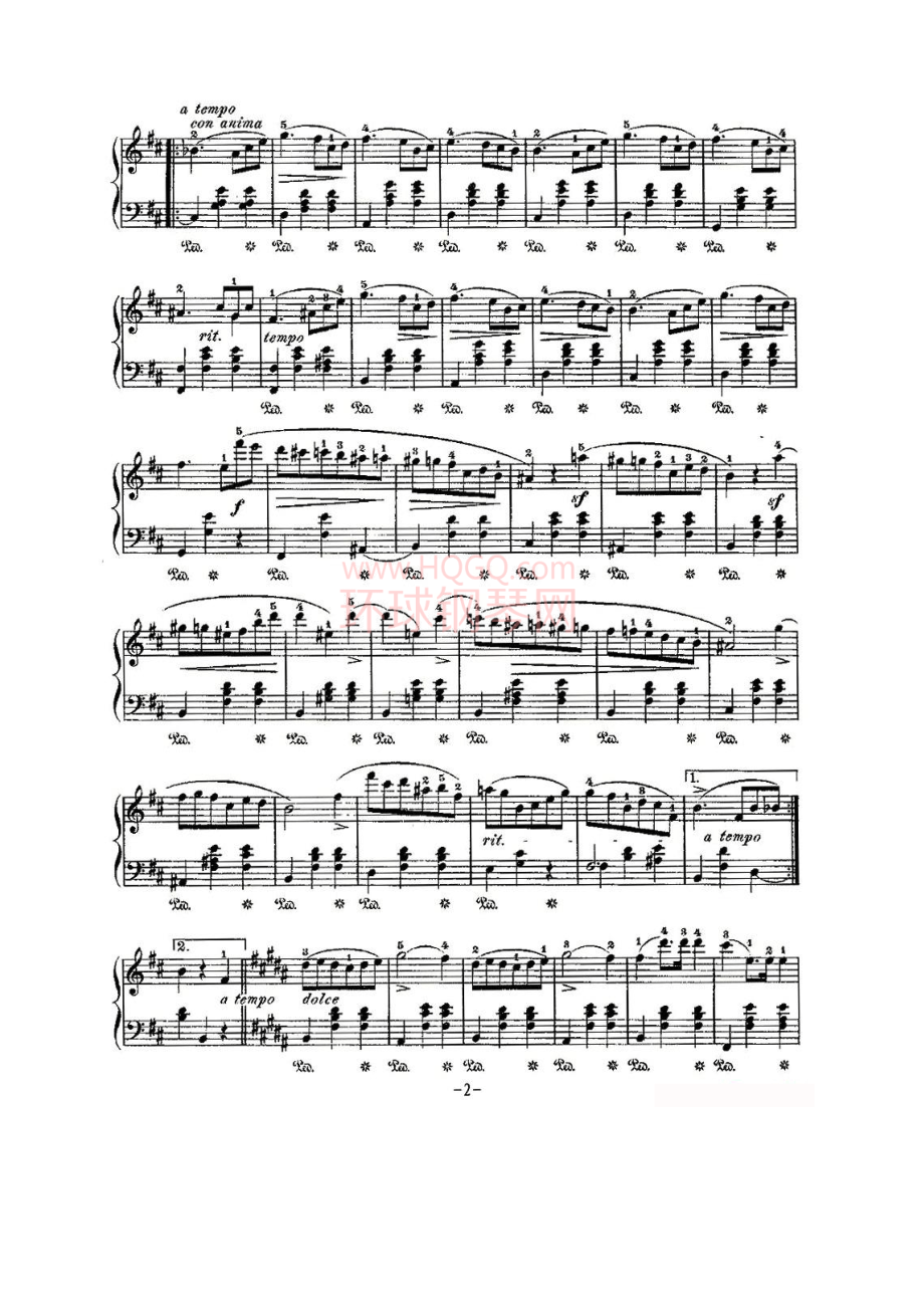 valseOp.69, No.2 钢琴谱.docx_第2页