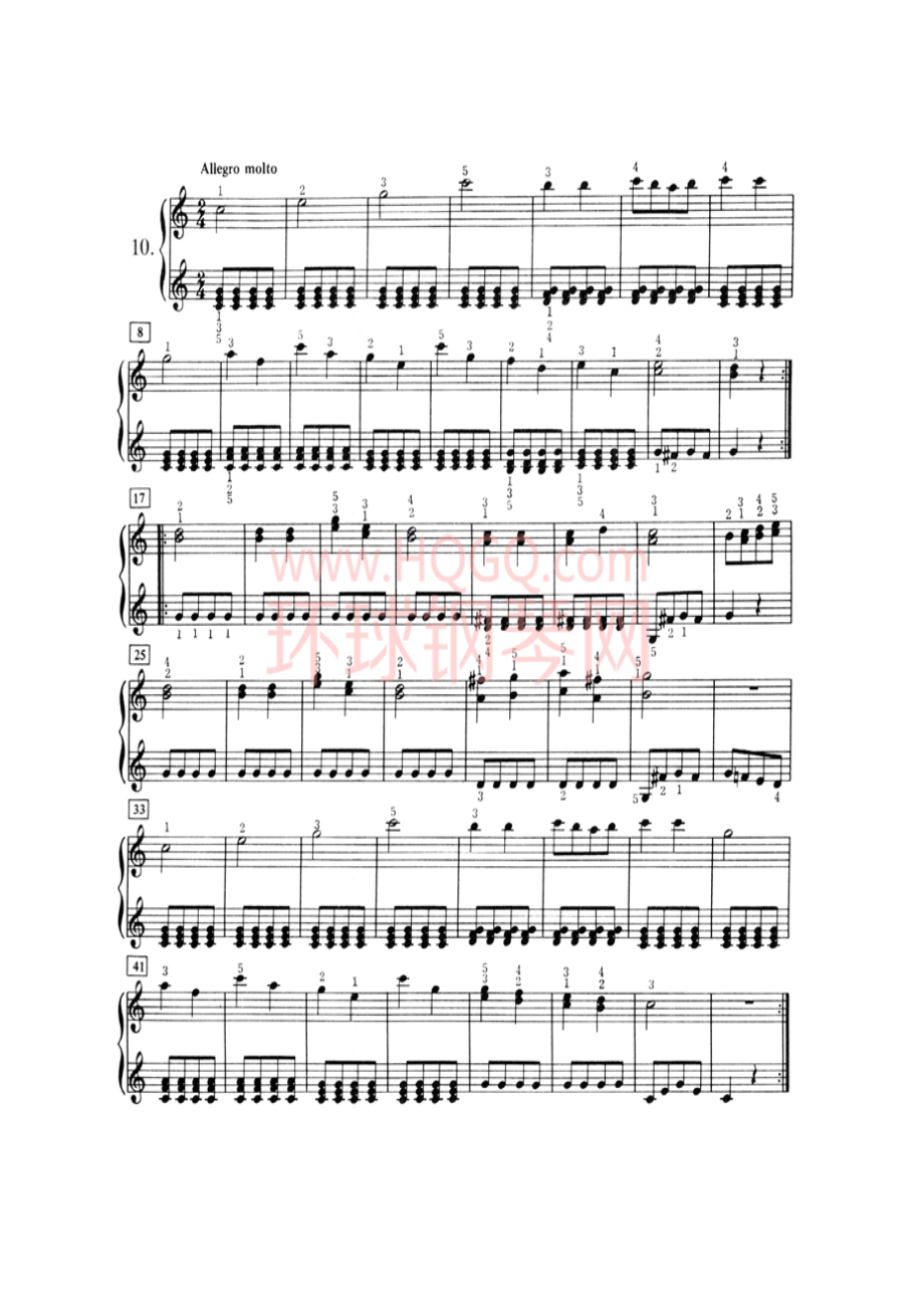 车尔尼八度内进阶练习曲100首 钢琴谱_8.docx_第1页