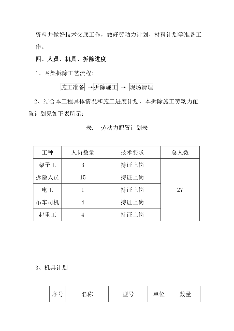 石油分公司加油站网架拆除施工组织设计.doc_第3页