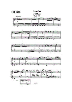 贝多芬 钢琴谱_1.docx