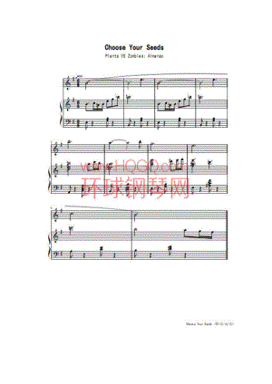 Choose Your Seeds 钢琴谱.docx
