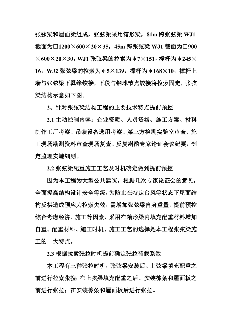 在厦门国际会展二期工程中张弦梁结构施工的动态控制.doc_第2页