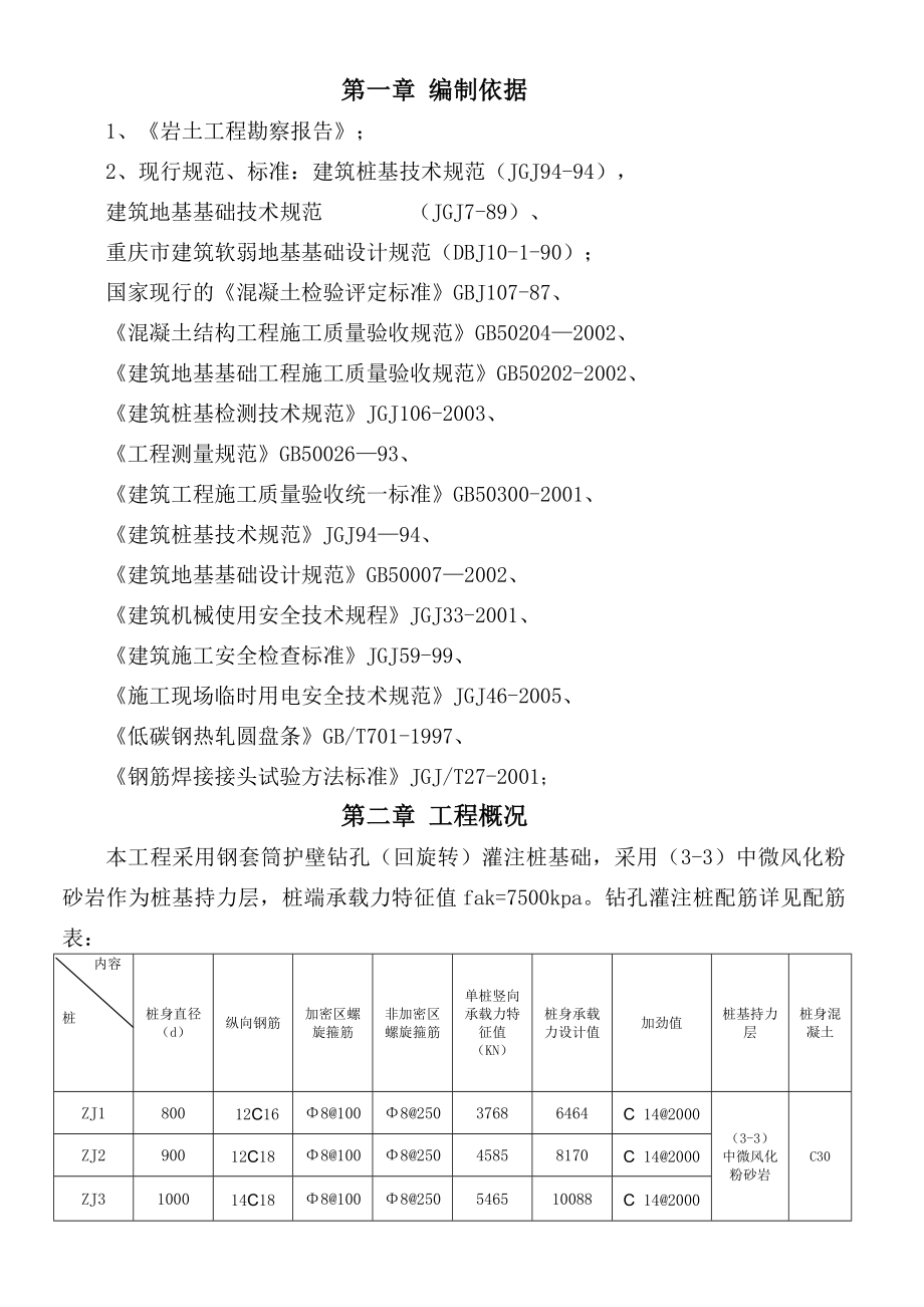 干挖法旋挖桩施工方案.doc_第2页