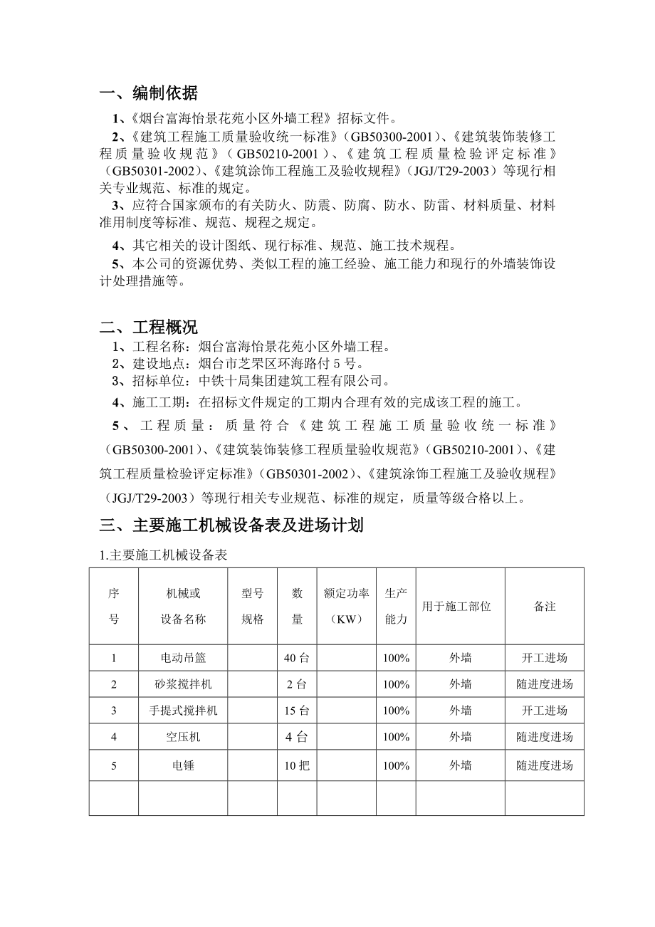 小区外墙工程施工组织设计.doc_第3页