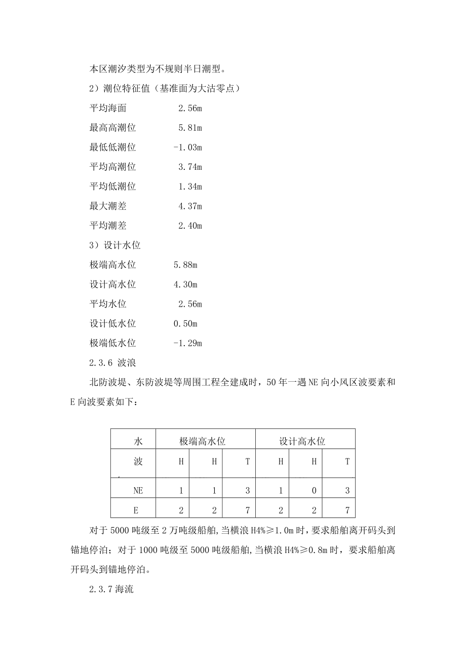 天津南港工业区建材码头工程挖泥断面施工方案.doc_第3页