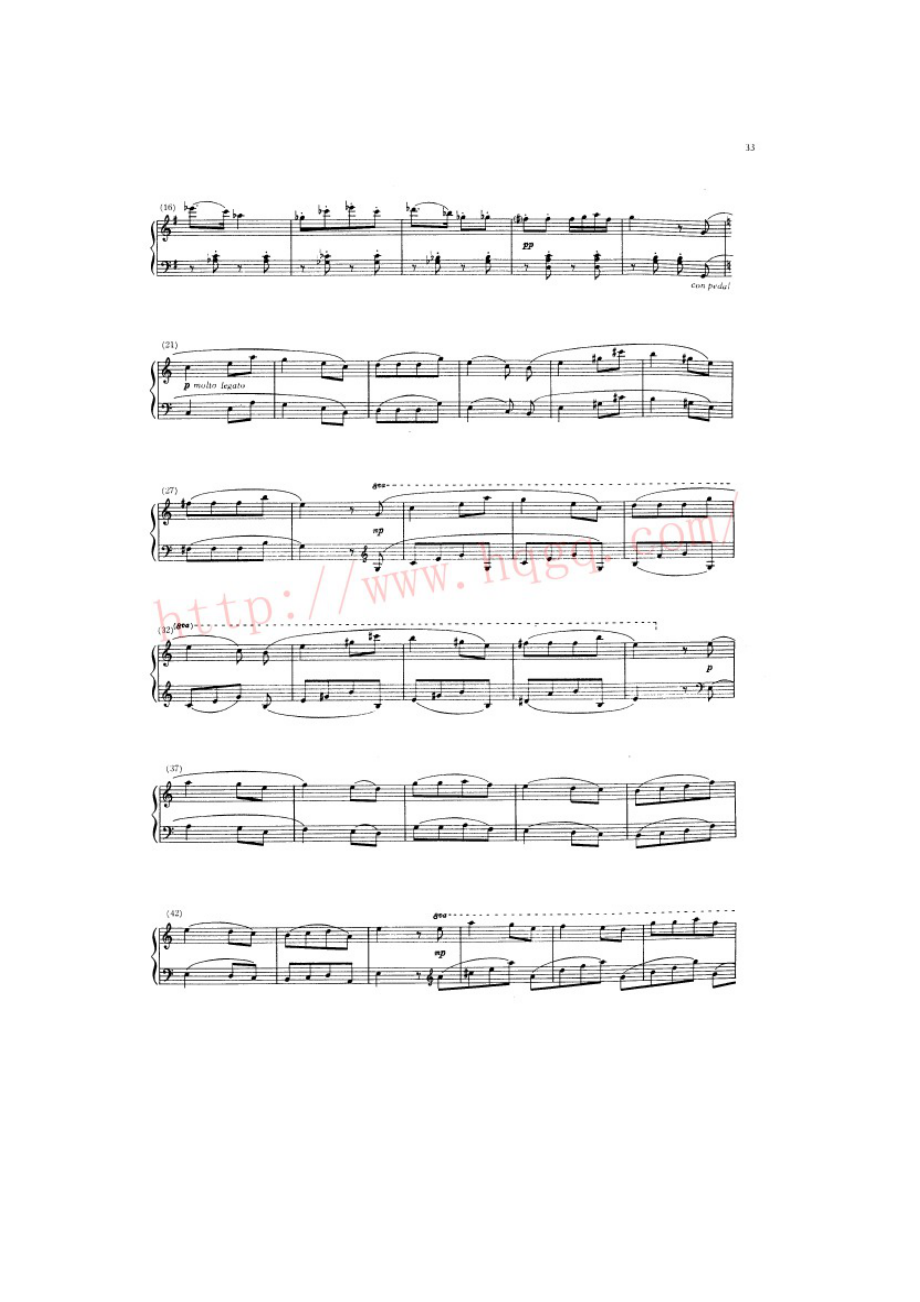 G大调钢琴小奏鸣曲 Sonatina in G Major 钢琴谱.docx_第2页