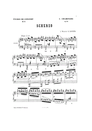 音乐会练习曲 Etudes de concert Op.35 钢琴谱_1.docx