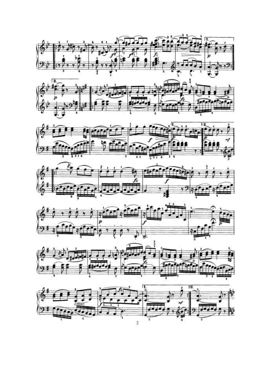 Haydn 钢琴谱_12.docx_第2页