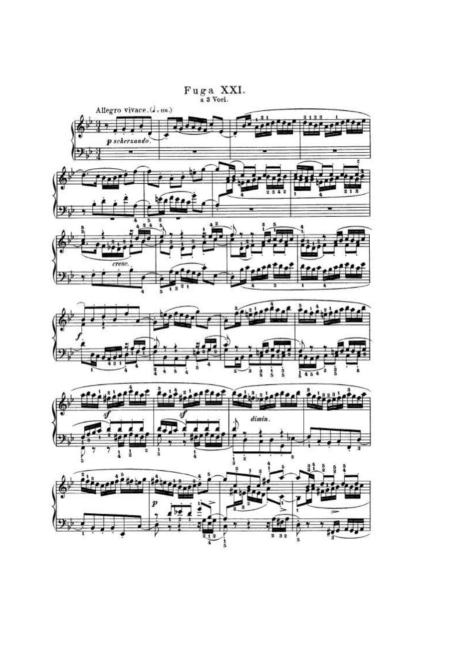 The Well Tempered Clavier I平均律钢琴曲集 第一部 钢琴谱_17.docx_第3页