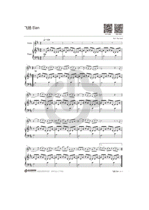 神秘园飞扬Elan钢琴谱.docx