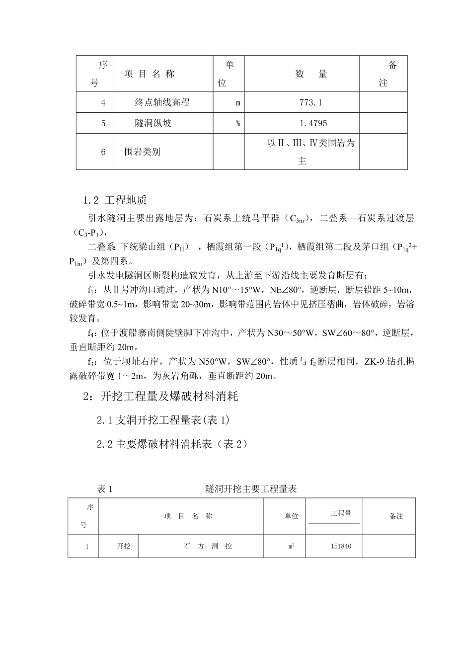 引水隧洞钻爆设计.doc_第2页