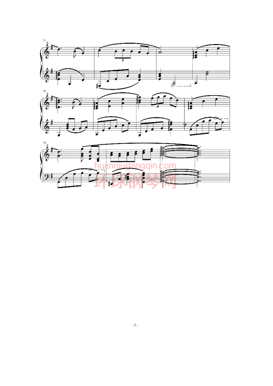 秋之回忆 swallow 钢琴谱.docx_第3页