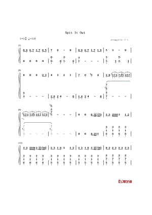 Spit It Out钢琴简谱 钢琴谱.docx