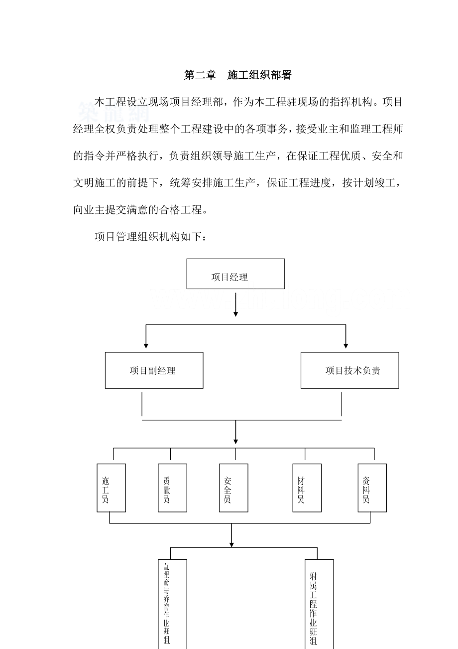 台州市某大道输水管道工程施工组织设计.doc_第3页