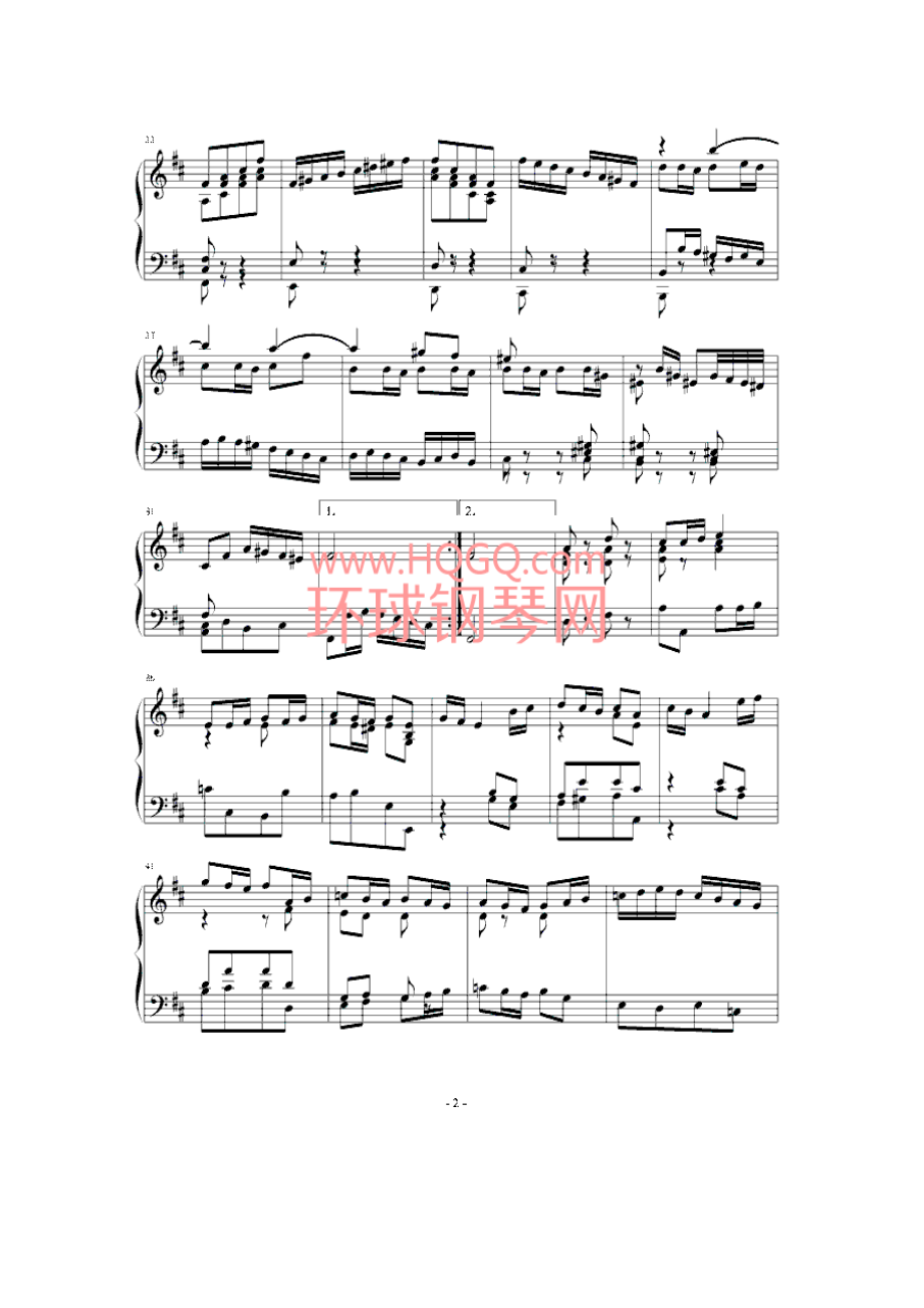 BWV831ECHO钢琴谱 钢琴谱.docx_第2页