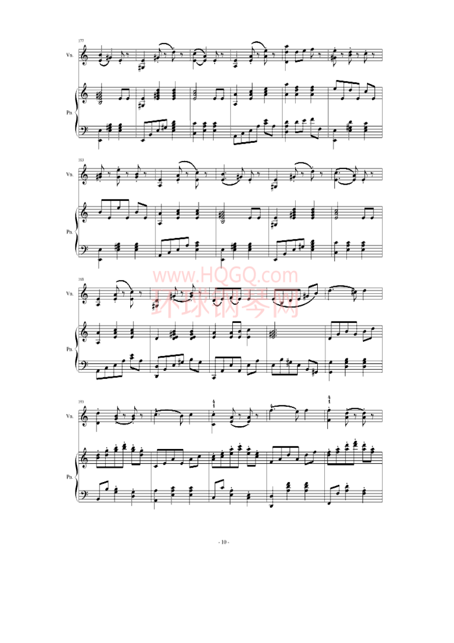 A小调舞曲（For Piano And Violin） 钢琴谱.docx_第2页