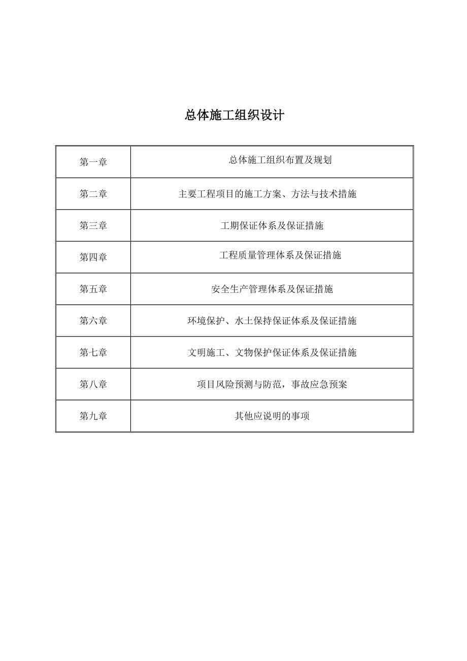 山东省高速公路大中修工程施工组织设建议书.doc_第1页