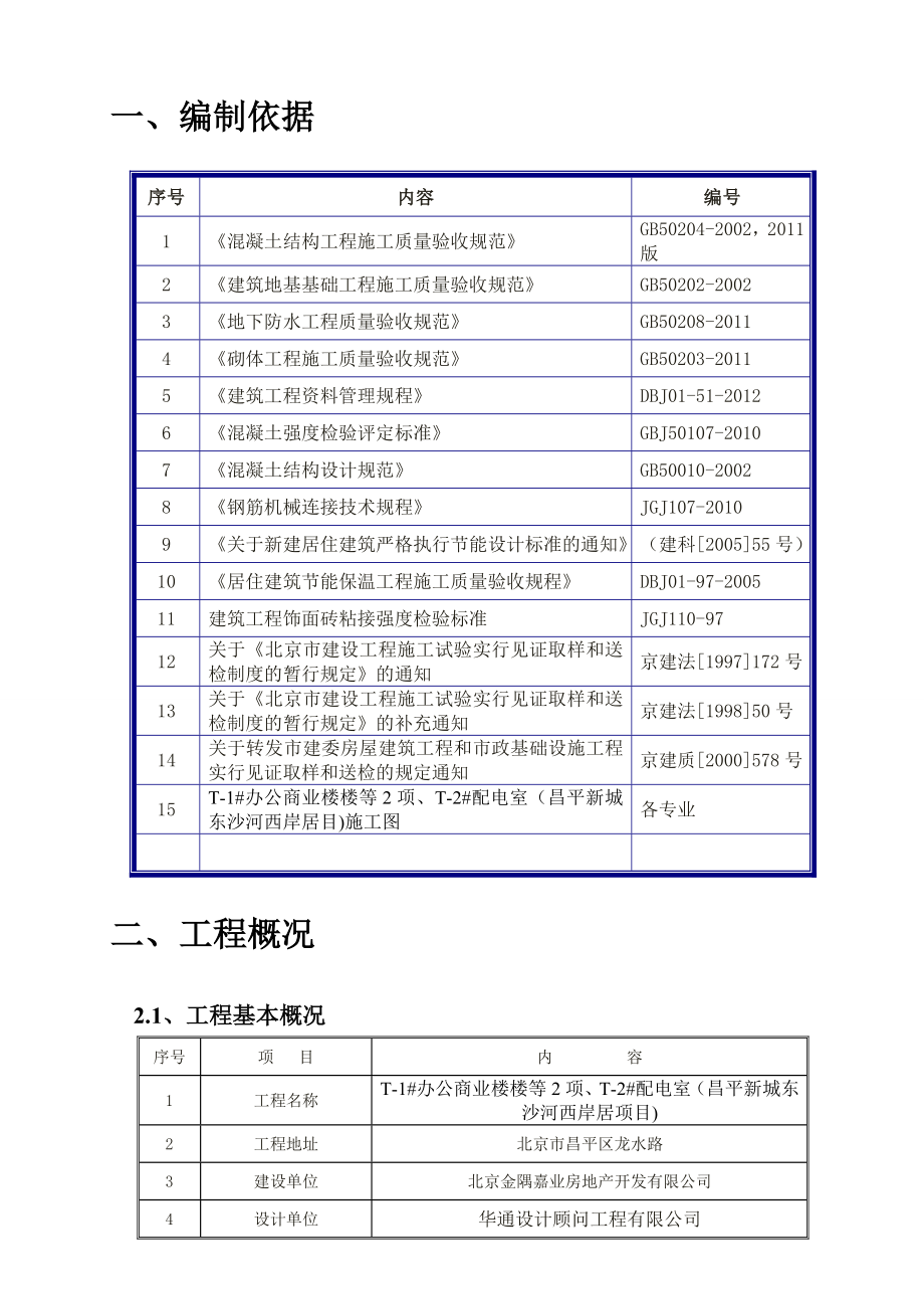 昌平新城东沙河西岸居项目施工试验计划.doc_第3页