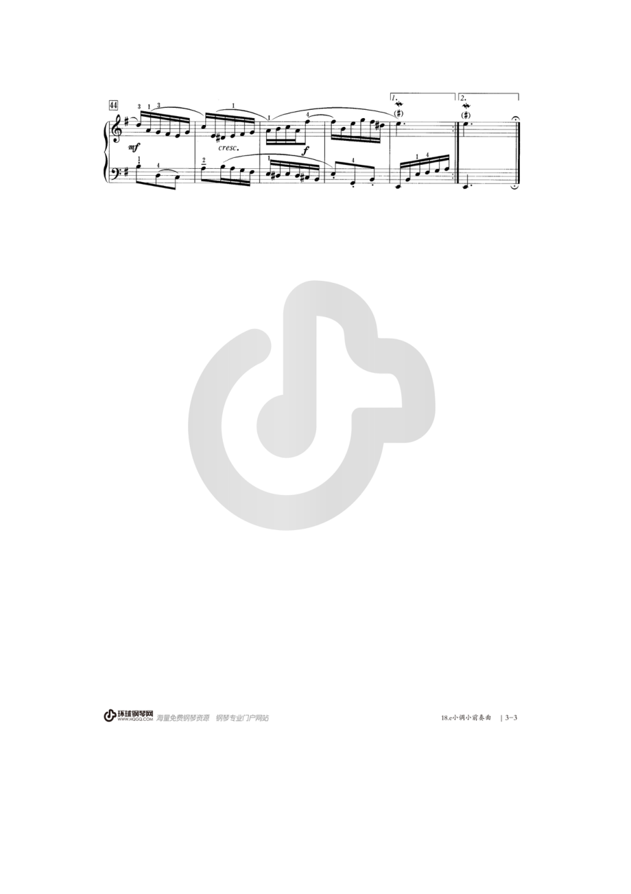 e小调小前奏曲BWV938钢琴谱.docx_第3页