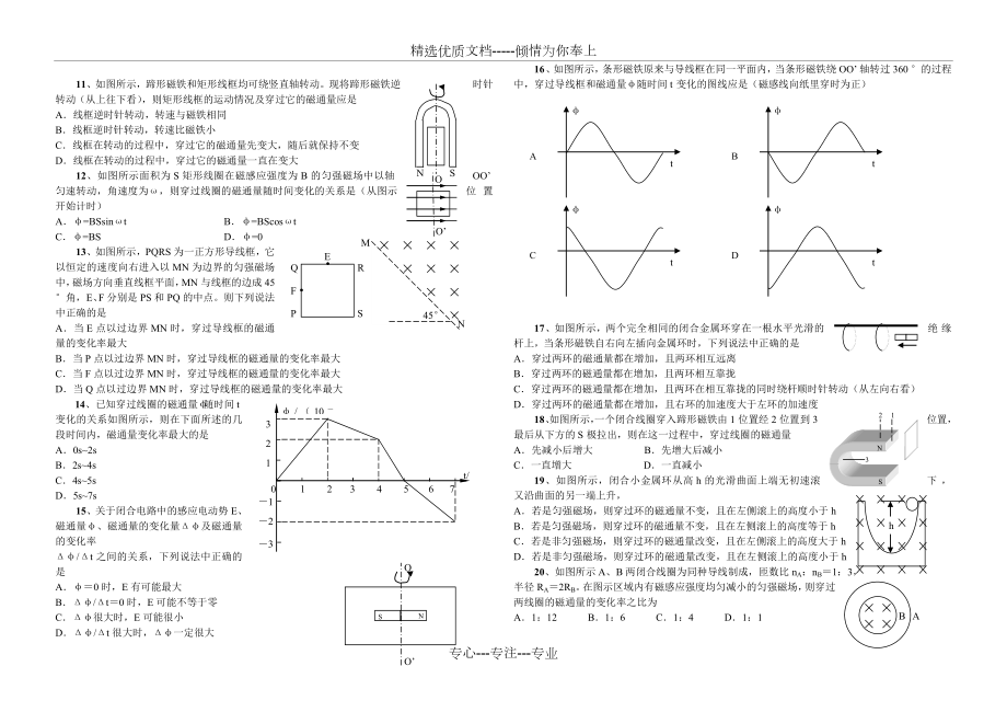 磁通量、磁通量的变化及磁通量变化率.doc_第2页