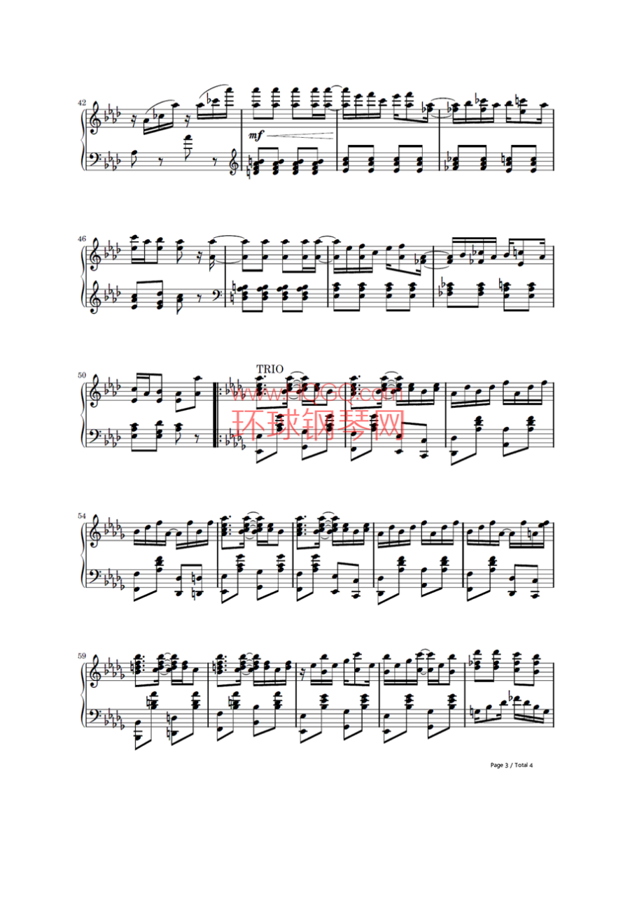 Maple Leaf Rag 钢琴谱_1.docx_第3页