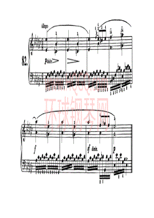 车尔尼821钢琴八小节练习曲160首 钢琴谱_81.docx