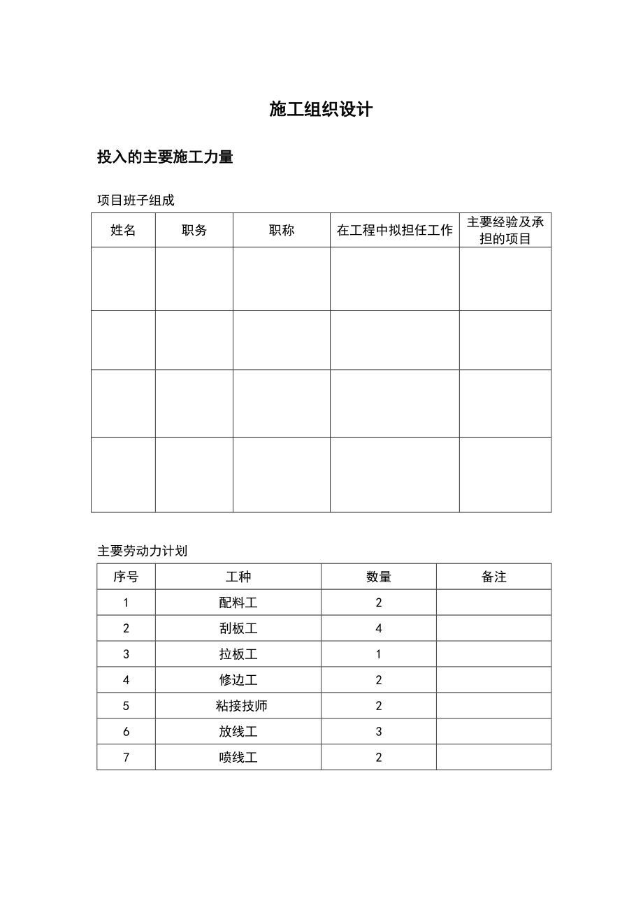 塑胶跑道施工组织设计1.doc_第1页