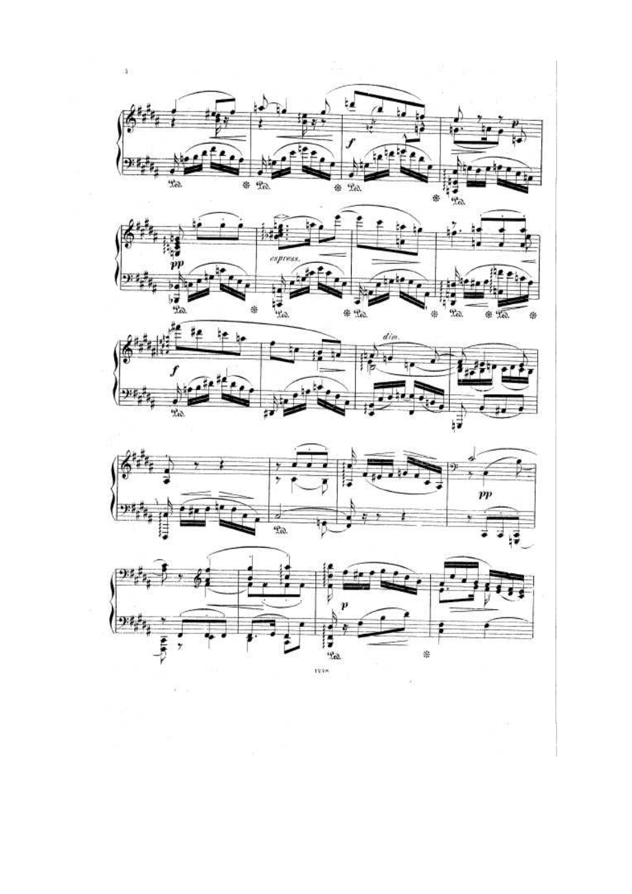 纪念曲 Ein Gedenkblatt Op.15 钢琴谱_1.docx_第2页